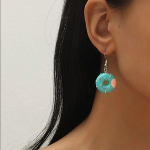 🍩 Yummy Pastel Sprinkle Donut Earrings 🍩